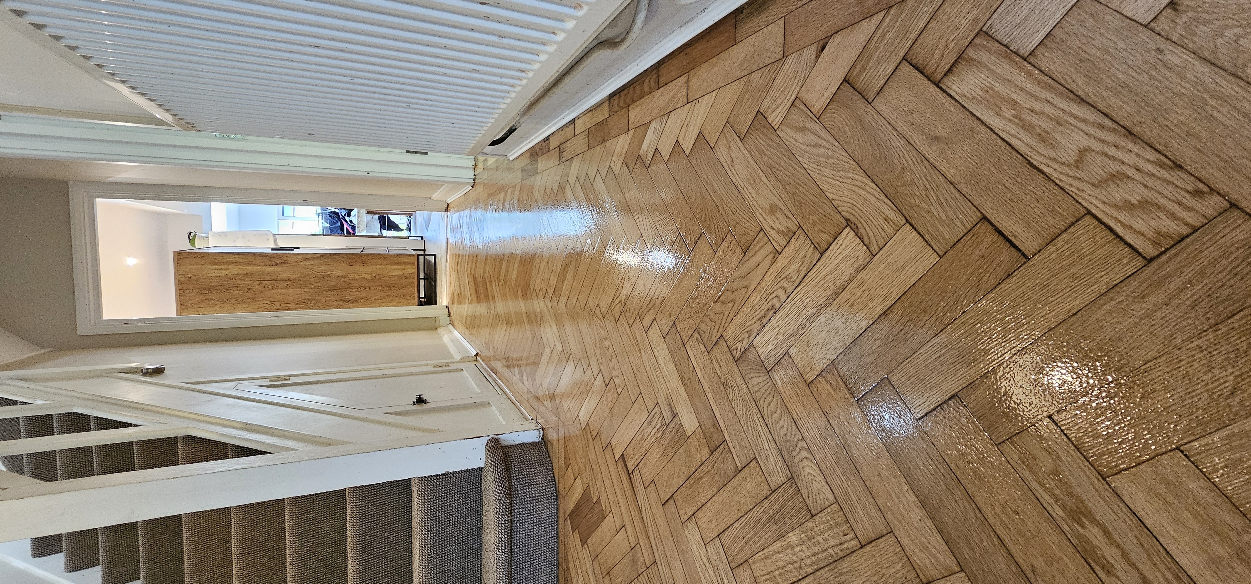 Parquet Flooring Sanding and Restoration in WD25